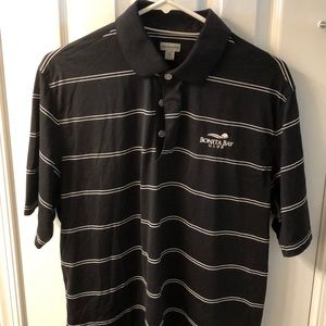 Ashworth Striped Polo